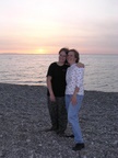 10/27/2007 - Kim and Sam at sunrise