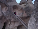 12/27/2007 - Isaac in very old monastery - Cappedocia