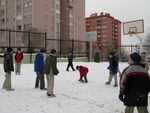 1/8/2008 - American Football in the snow.
