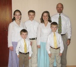 3/23/2008 - Easter so we HAD to take a picture.