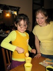 3/30/2008 - Neighbor girl helping dye Easter eggs