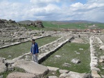 4/5/2008 - Foundation stones of city of Hattusas (Hittite capital 2000 BC - 1200 BC)