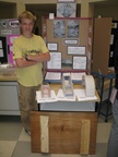 5/1/2008 - Mason's bridge building science experiment (1st place)