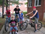 6/28/2008 - Riding bikes in Arkansas with cousins
