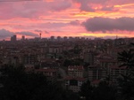 9/29/2008 - Sun rise over Ankara