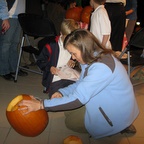 10/28/2008 - Hot pumpkin woman!!