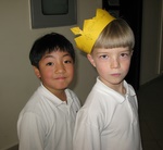 3/13/2009 - Isaac and good friend John