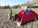4/9/2009 - Iranian refugee we met on the beach