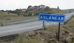 7/12/2009 - Aslanlar (lions), on the road back to Ankara.  Aslan (Chron of Narnia) means Lion in Turkish.