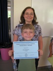 6/15/2010 - Eli and Ms. Boyd his teacher