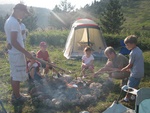 8/3/2010 - Summer camping with friends in ilgaz