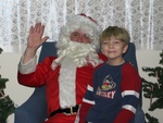 11/27/2010 - Eli and Santa aka Troy