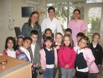 3/29/2011 - Kim's class at the dentist