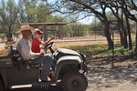 6/23/2011 - Isaac driving with James Kelly on the ranch