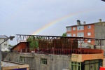 6/29/2012 - In Dogabeyasit at the bottom of the Mt. HIS rainbow shines