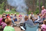 7/19/2012 - Singing around the campfire.
